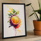 Nacnic minimalist Maracuja_2. Aesthetic Wall Art Prints for Bedroom or Living Room Design.-Artwork-Nacnic-A4-Sin Marco-Nacnic Estudio SL