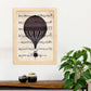 Poster de Globomorado. Láminas de globos aeroestáticos. Diseño con imágenes de globos.-Artwork-Nacnic-Nacnic Estudio SL