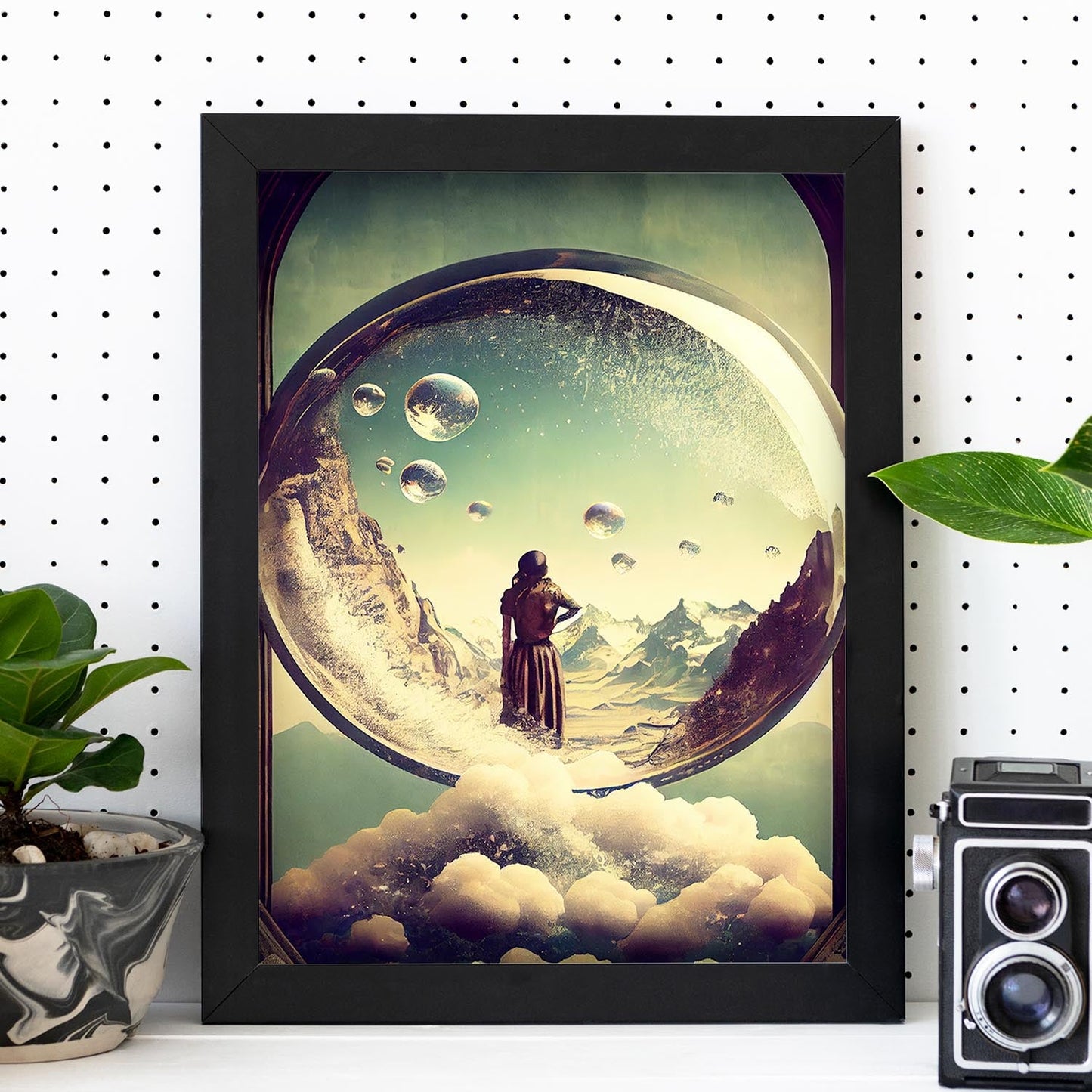 Nacnic hay infinitas posibilidades vintage extrañas 105. estampados de arte de pared estético para el diseño de dormitorio o sala de estar.-Artwork-Nacnic-Nacnic Estudio SL