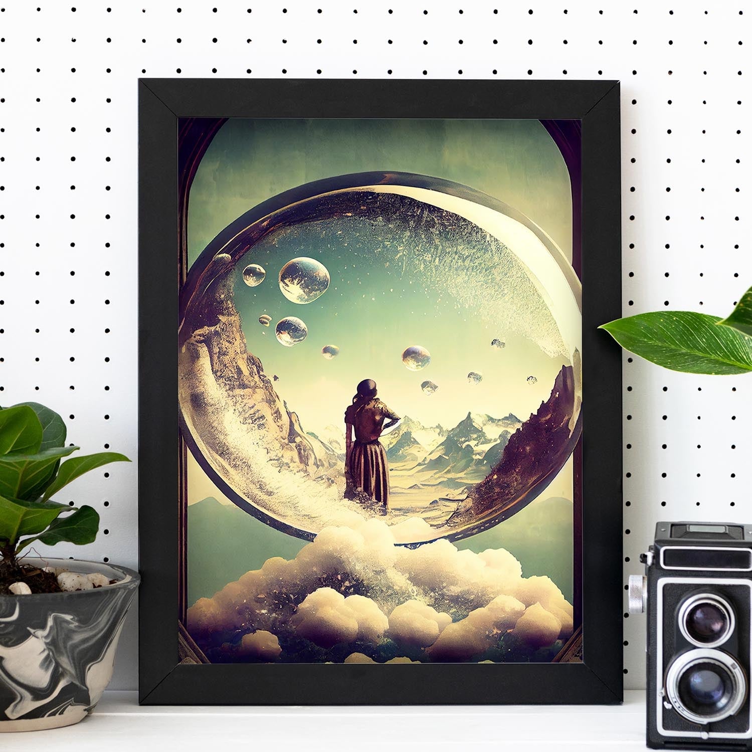 Nacnic hay infinitas posibilidades vintage extrañas 105. estampados de arte de pared estético para el diseño de dormitorio o sala de estar.-Artwork-Nacnic-Nacnic Estudio SL