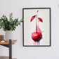 Nacnic minimalist Cherry_1. Aesthetic Wall Art Prints for Bedroom or Living Room Design.-Artwork-Nacnic-A4-Sin Marco-Nacnic Estudio SL