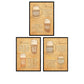 Pack de posters de cervezas y chupitos. Láminas de Cervezas vintage 2. Posters de alcohol y bebidas para bares.-Artwork-Nacnic-Nacnic Estudio SL