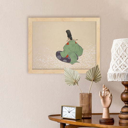 Lámina Rinpa 10. Pósters con llamativas ilustraciones Rinpa del artista japonés Kamisaka Sekka.-Artwork-Nacnic-Nacnic Estudio SL