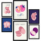 Food and Plants Posters. Eat Pink. Nature and Botany-Artwork-Nacnic-Nacnic Estudio SL