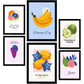 Food and Plants Posters. Tropical and Fruity. Nature and Botany-Artwork-Nacnic-Nacnic Estudio SL