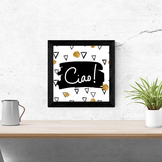 Set de 6 láminas Estampadas Saludos. Hello, Ciao, Bonjour, Wow-Artwork-Nacnic-Nacnic Estudio SL