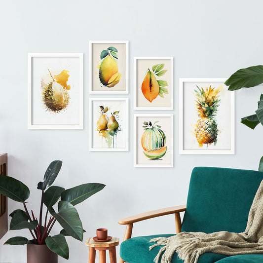 Conjunto de Láminas de Frutas Acuarela Nacnic_07