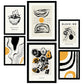 Thick Black Ink Posters. Fruits. Artistic and Abstract Aesthetic-Artwork-Nacnic-Nacnic Estudio SL
