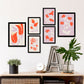 Nacnic Set de 6 Láminas Abstractas de Flores Espléndidas