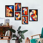 Nacnic Set de 6 Láminas Abstractas Femeninas en Dominio Fascinante