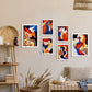 Nacnic Set de 6 Láminas Abstractas Femeninas en Dominio Fascinante