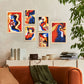 Nacnic Set de 6 Láminas de Encanto Atractivo en Abstracto Femenino