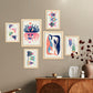 Nacnic Set de 6 Láminas de Creaturas y Animales Estampados Decorativos