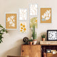 Conjunto Nacnic de 6 Láminas de Flores Abstractas