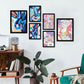 Nacnic Set de 6 Láminas de Estilos Éticos y Flores Abstractas