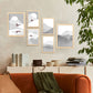Nacnic Set de 6 Posters de Tonos de la Naturaleza y Paisajes Resumidos