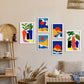 Nacnic Set de 6 Láminas de Paisajes Estéticos y Tenues