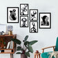 Nacnic Set de 6 Láminas de Amantes Abstractos con Cuerpo Doblado