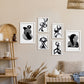 Nacnic Set de 6 Láminas de Amantes Abstractos con Cuerpo Doblado