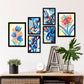 Conjunto de 6 Láminas de Nacnic de Flora Abstracta