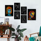 Nacnic Set de 6 Láminas Abstractas Femeninas de Belleza