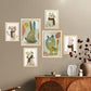 Set de 6 Posters Nacnic de Conejos y Cachorros en Resúmenes de Animales