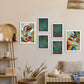 Nacnic Set de 6 Láminas Abstractas Femeninas Estéticas