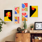 Nacnic Set de 6 Láminas Abstractas de Amantes Estéticos