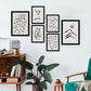 Nacnic Set de 6 Láminas Abstractas Amantes