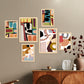 Nacnic Set de 6 Posters Resúmenes Coloridos y Deslumbrantes