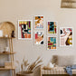 Nacnic Set de 6 Posters Resúmenes Coloridos y Deslumbrantes