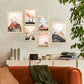 Nacnic Set de 6 Láminas Ciudad Naranja