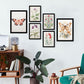 Nacnic Set de 6 Láminas de Flores y Mariposas