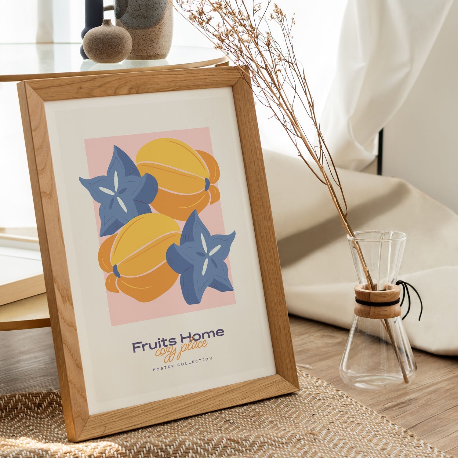 Star Fruit Cozy Place-Artwork-Nacnic-Nacnic Estudio SL