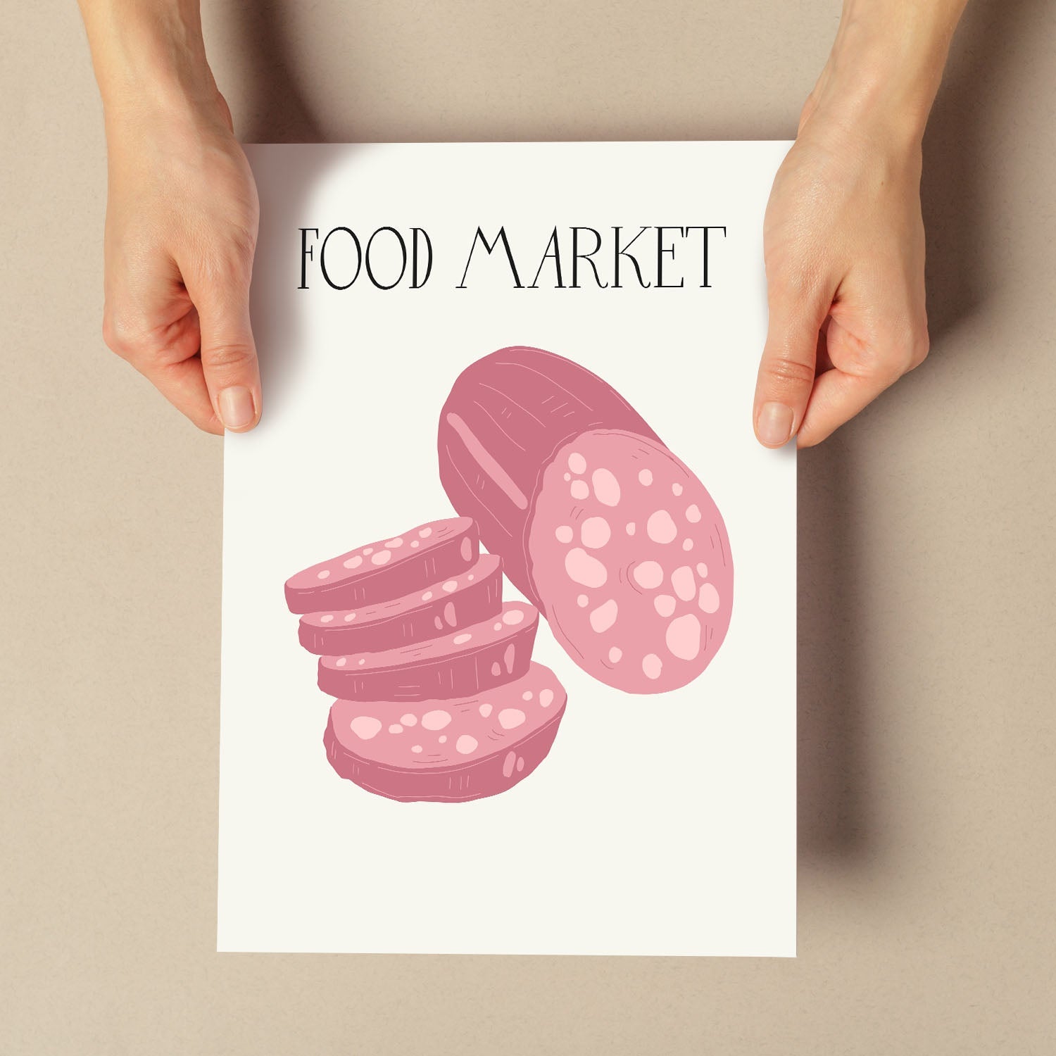 Bologne Sausage-Artwork-Nacnic-Nacnic Estudio SL