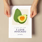 I Love Avocado-Artwork-Nacnic-Nacnic Estudio SL