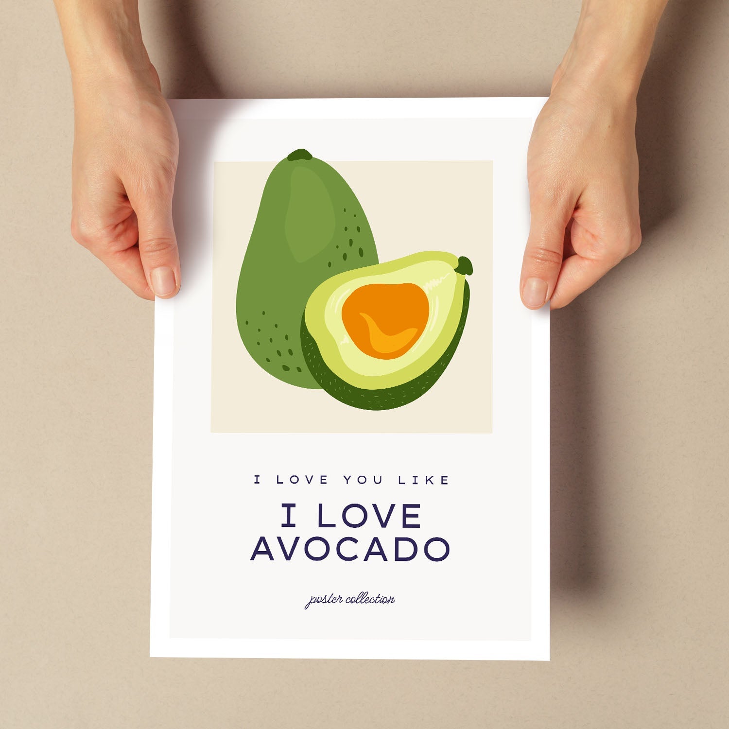 I Love Avocado-Artwork-Nacnic-Nacnic Estudio SL