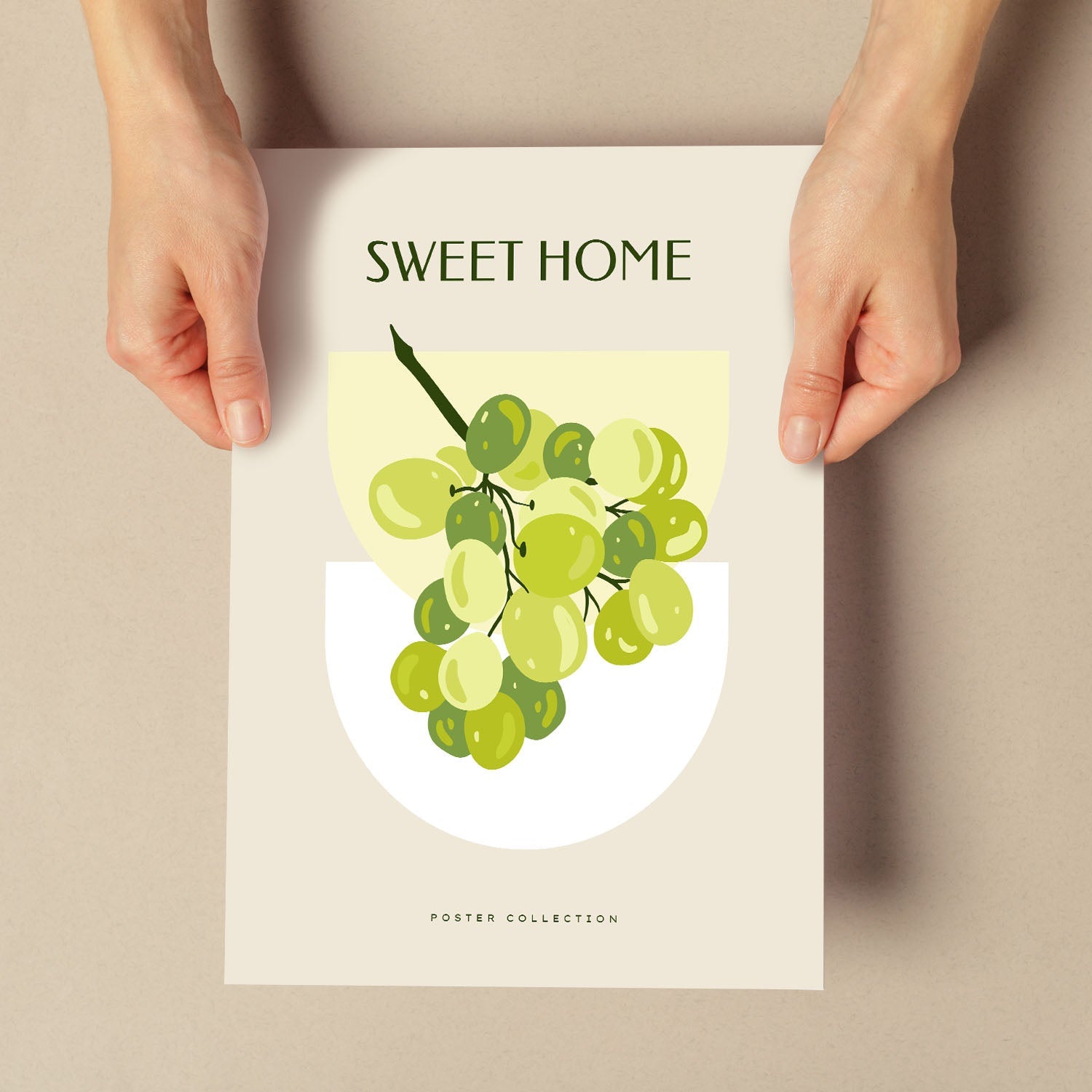 Green Grapes-Artwork-Nacnic-Nacnic Estudio SL