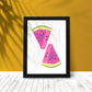 Watermelon Reflected-Artwork-Nacnic-Nacnic Estudio SL