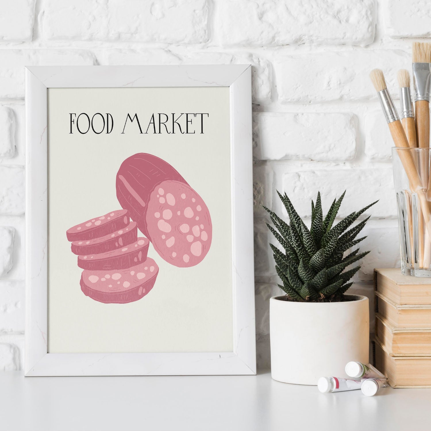 Bologne Sausage-Artwork-Nacnic-Nacnic Estudio SL
