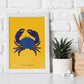 Big Claw Crab-Artwork-Nacnic-Nacnic Estudio SL