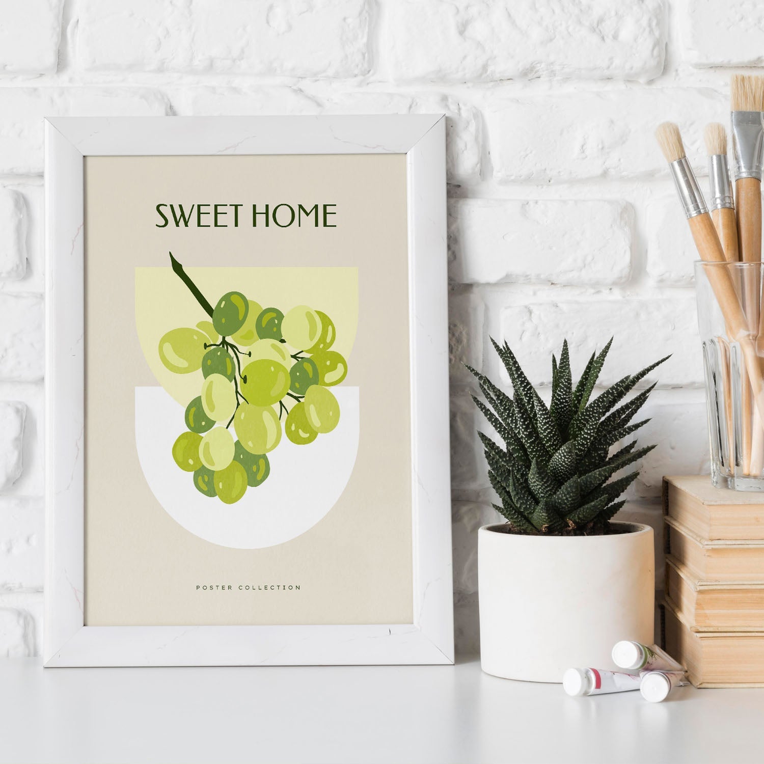 Green Grapes-Artwork-Nacnic-Nacnic Estudio SL
