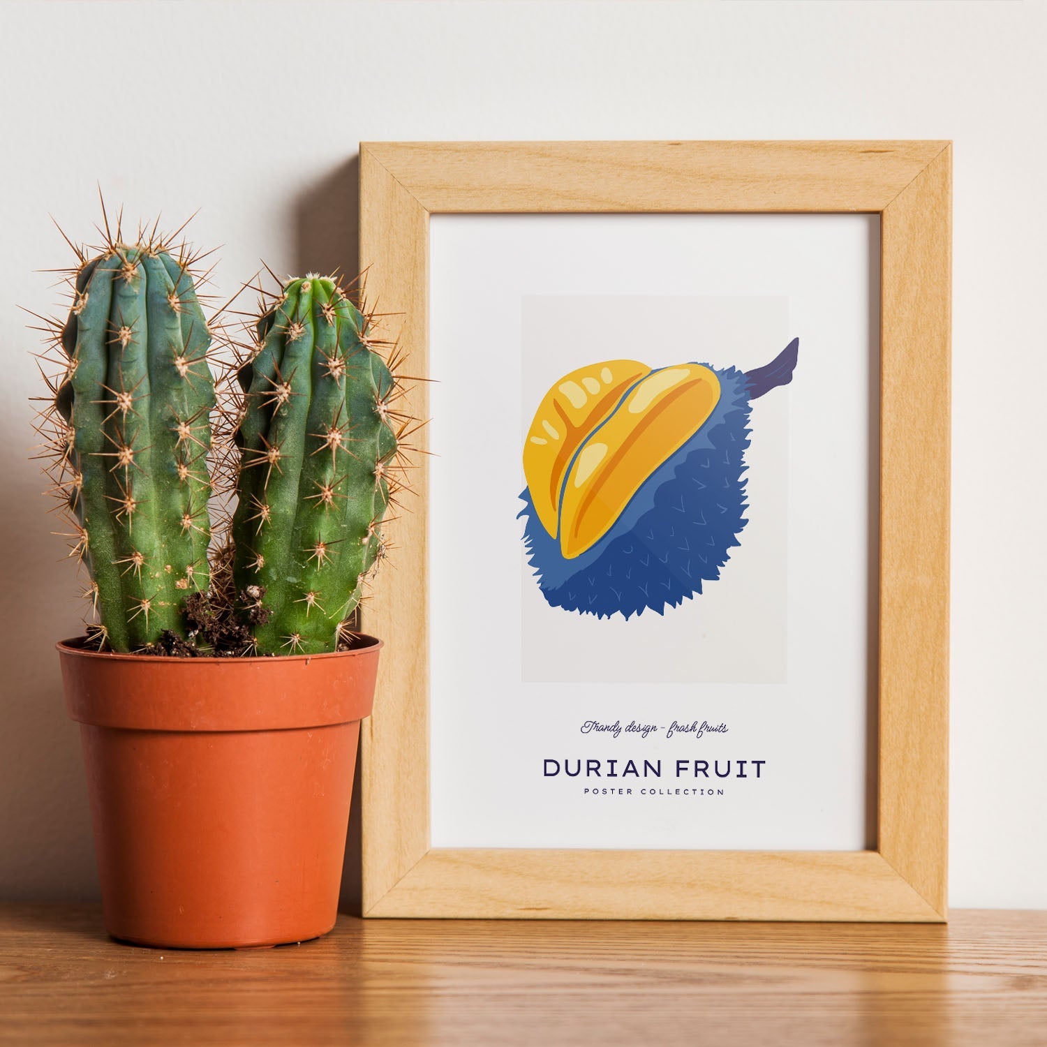 Durian Fruit Intersection-Artwork-Nacnic-Nacnic Estudio SL