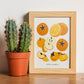 Orange Colored Fruits-Artwork-Nacnic-Nacnic Estudio SL