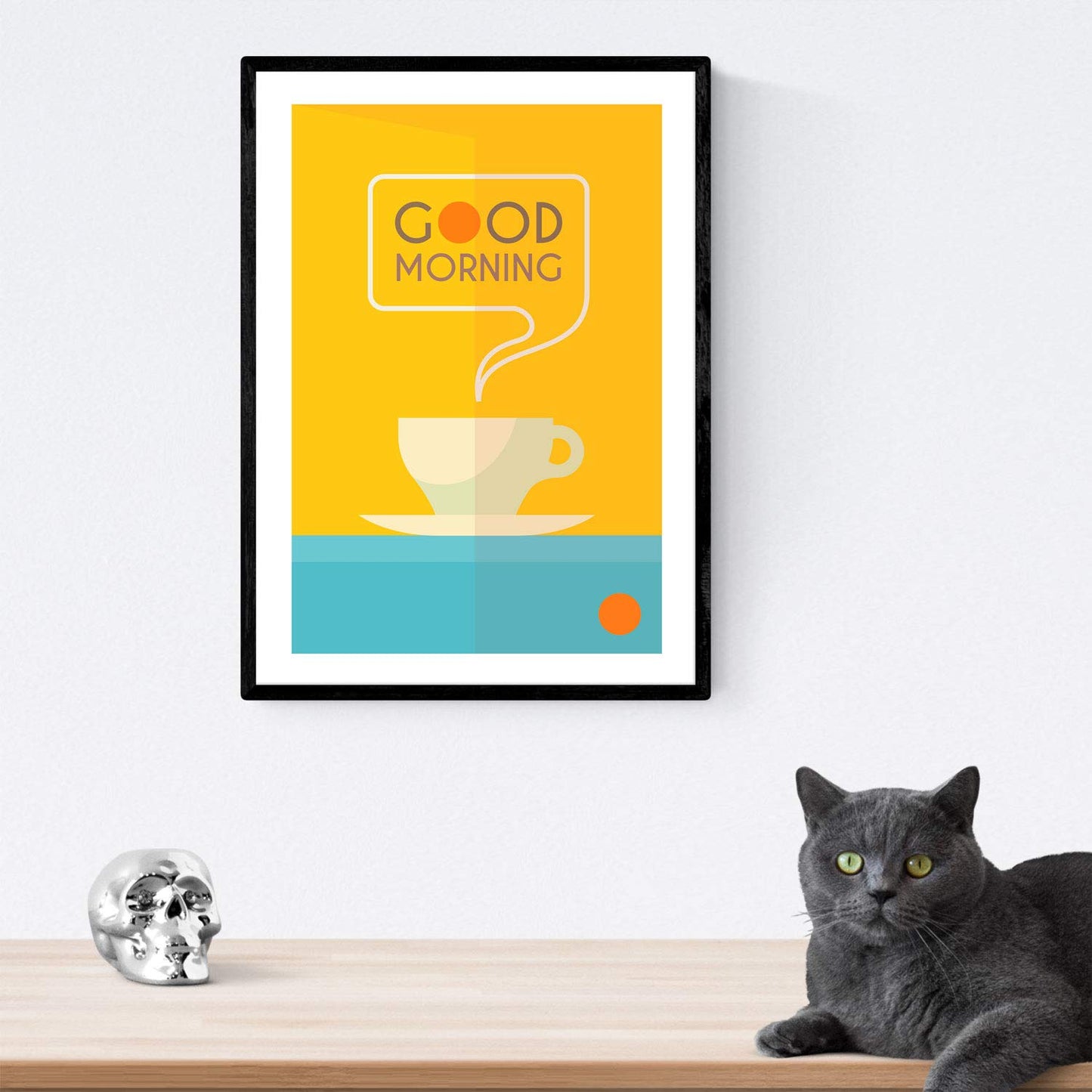 Set de láminas de café. Posters de tipos de café. Café retro 2.-Artwork-Nacnic-Nacnic Estudio SL