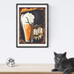 Pack de posters de cervezas y chupitos. Láminas de Anuncio retro cerveza. Posters de alcohol y bebidas para bares.-Artwork-Nacnic-Nacnic Estudio SL