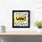 Set de 6 láminas Estampadas Saludos. Hello, Ciao, Bonjour, Wow-Artwork-Nacnic-Nacnic Estudio SL