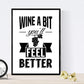 Set de láminas de Vino. Posters de Vino y Bodega. Vino Blanco y Negro 1.-Artwork-Nacnic-Nacnic Estudio SL