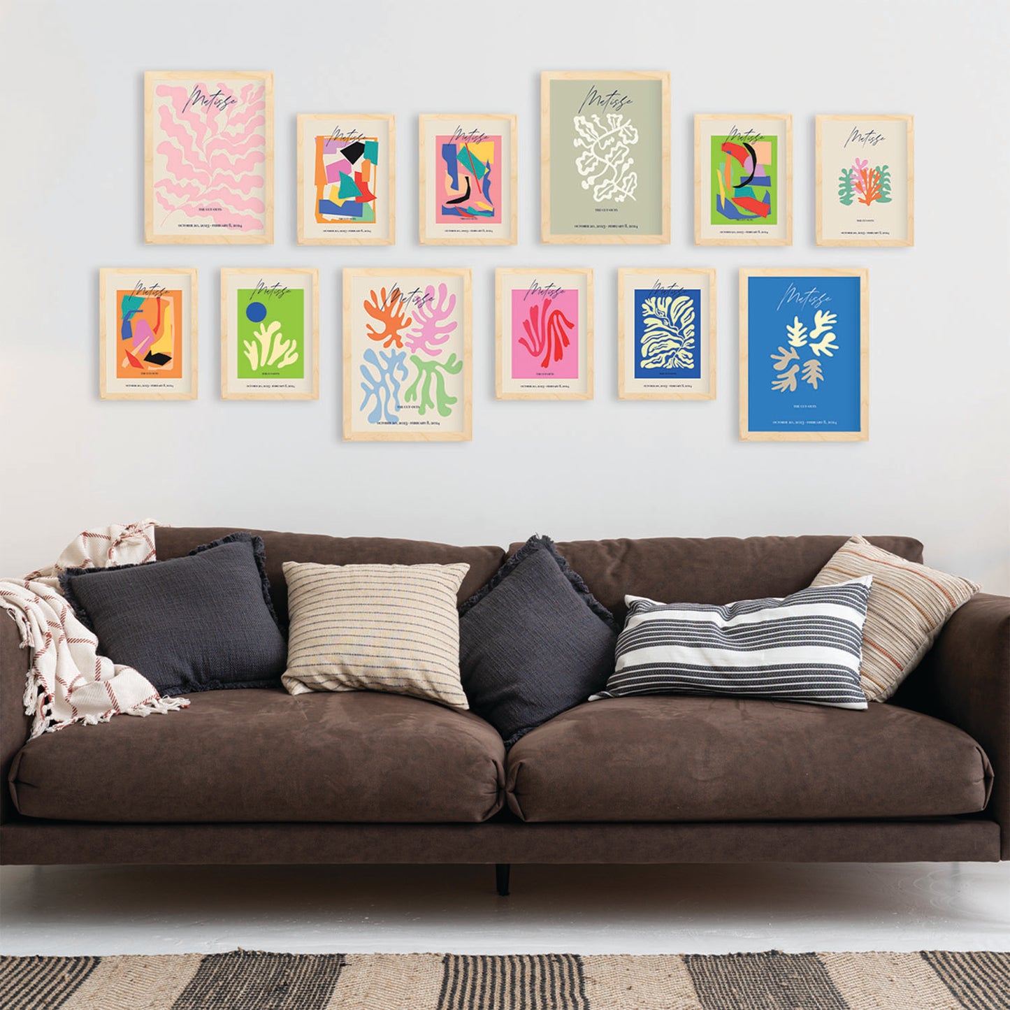 Conjunto de Láminas Inspiradas en Matisse