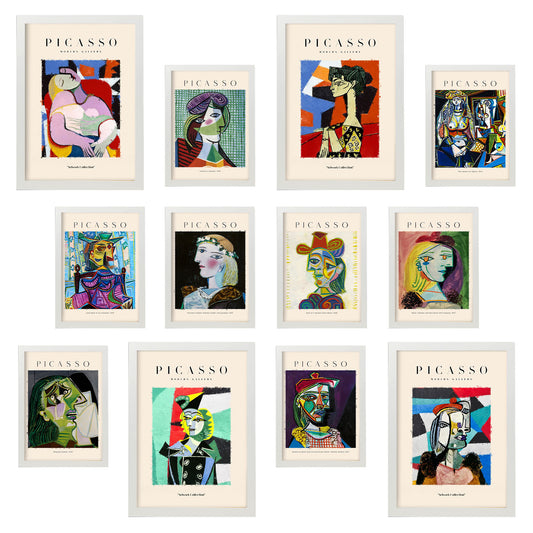 Colección Picasso 2: Set de Láminas de Arte Vibrante